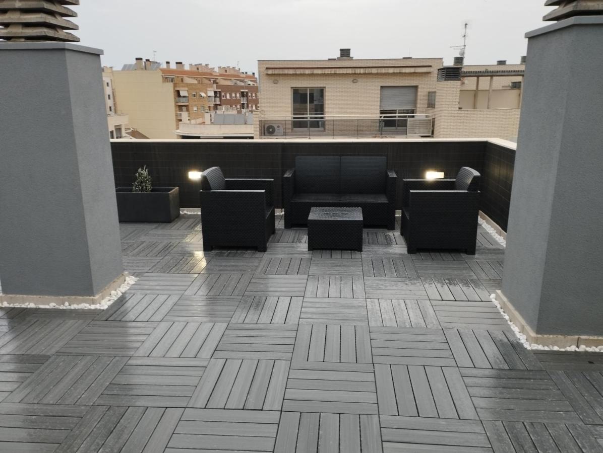 Atico Con Hidromasaje, Terraza Y Piscina En Ebrehogar Apartment Amposta Exterior photo